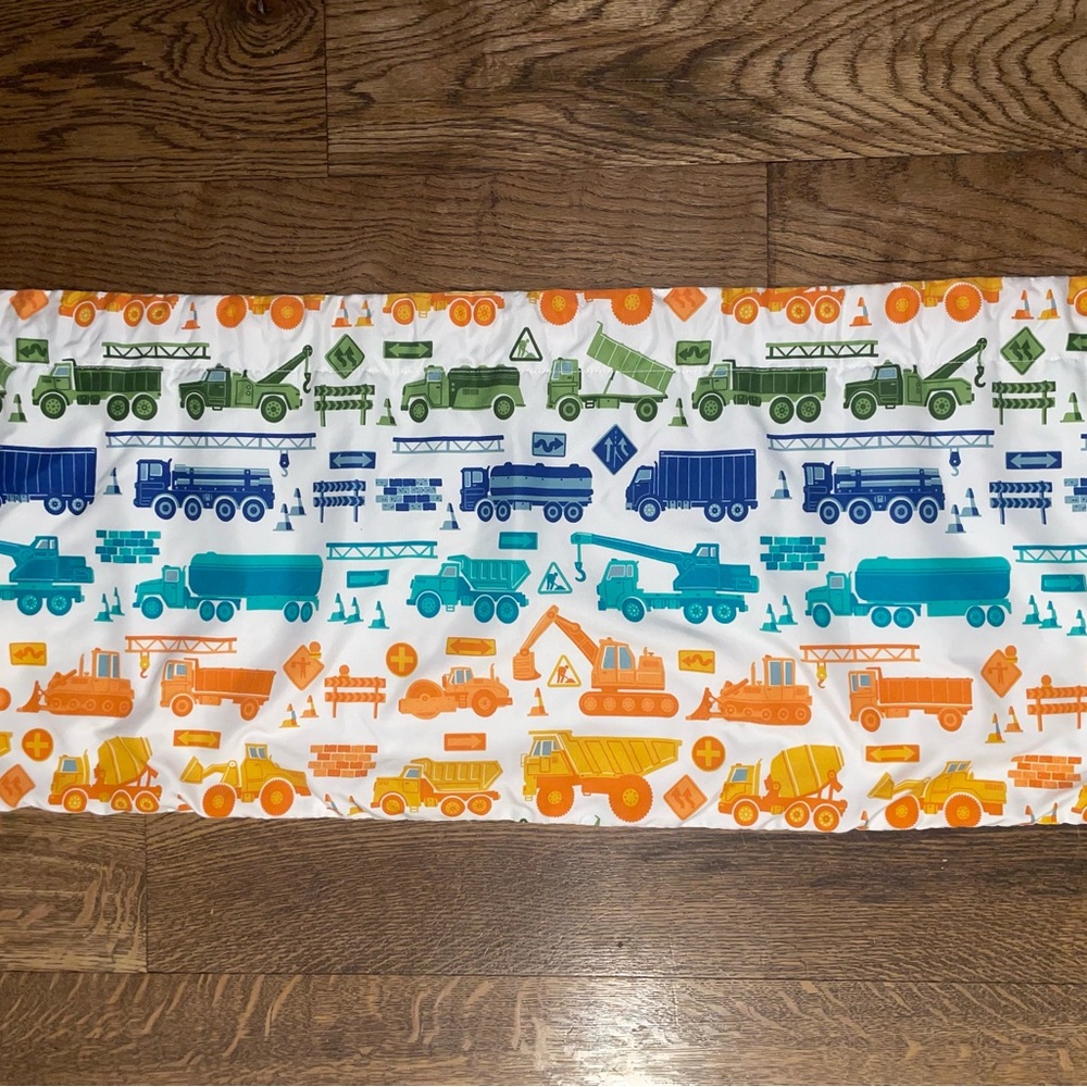 Valances- Construction Vehicle Pattern